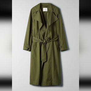 NWOT Aritzia Wilfred Requiem Trench Coat